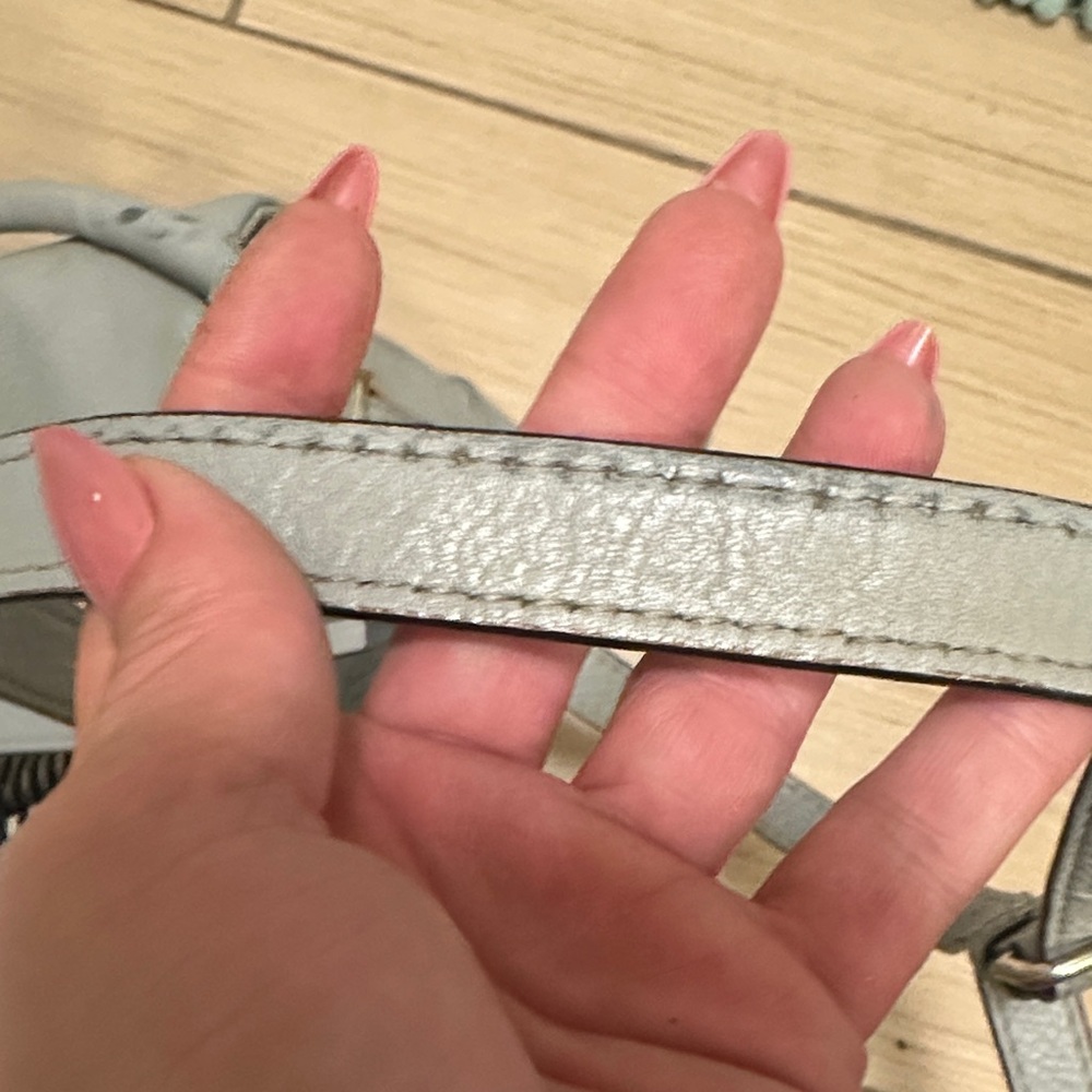 Kate Spade Light Blue Gray Shoulder or Crossbody Bag - Picture 16 of 16